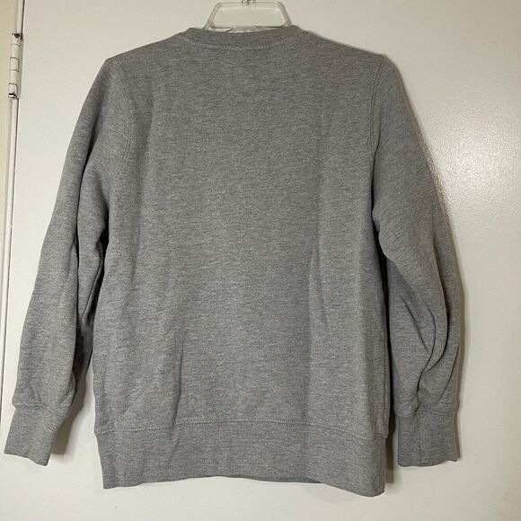 STUSSY crew neck pullover gray logo sweatshirt size US XS - Picture 6 of 6